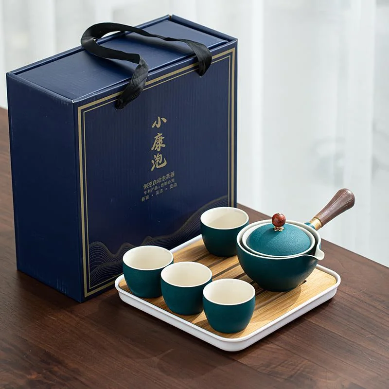 Gongfu te sæt i porcelæn - tidløs elegance, perfekt til te