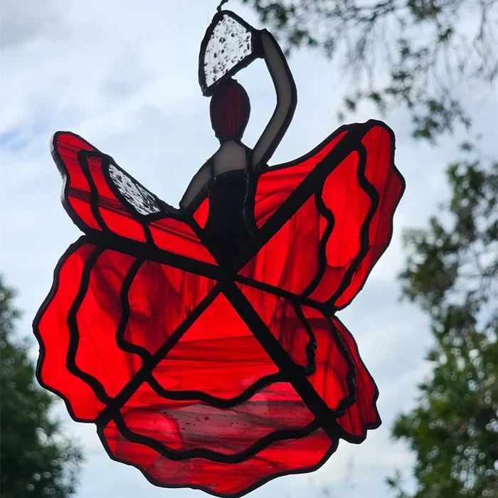Elegant Glasmosaik Spinner - GraceSpin Design