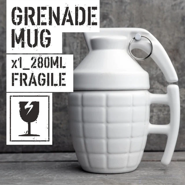 Granat Keramiktasse fra Zentronix