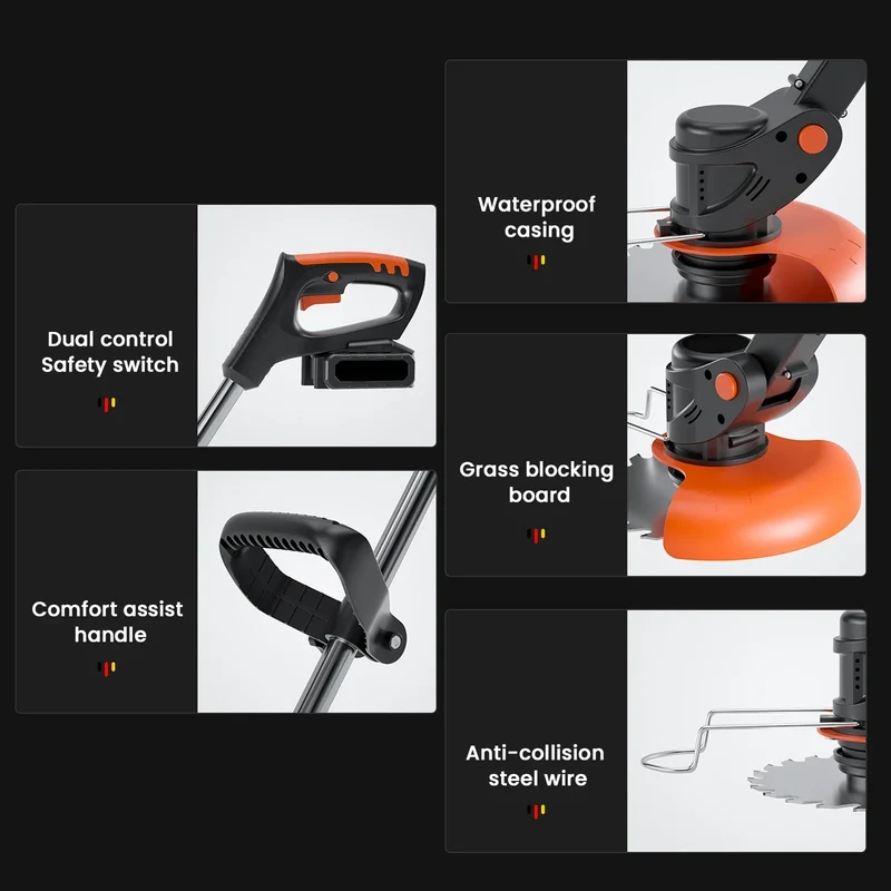 Græs Trimmer Pro S - Effektiv Græsslåmaskine