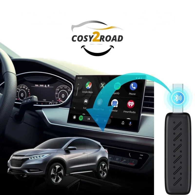 Trådløs USB Adapter til CarPlay – Slut med Kabler