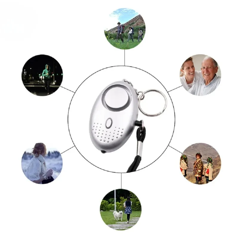 Personlig Alarm med 130 dB - Effektiv Beskyttelse til Alle