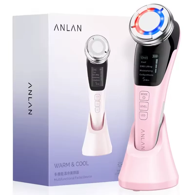 Professionel Ansigtsmassage Enhed med Varme og Kulde