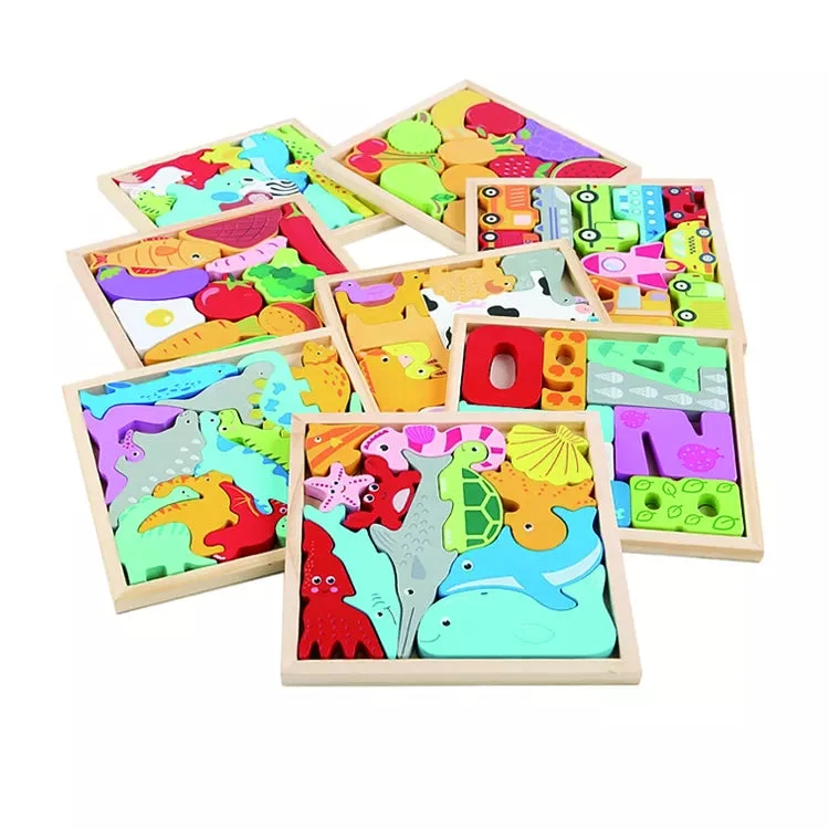 Formenspaß – Træpuzzle (2+1 GRATIS)