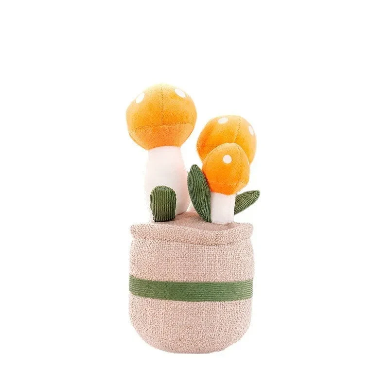 Farverig Blomster Krammefigur