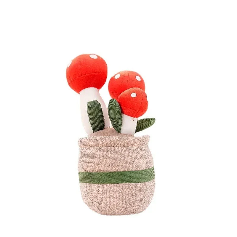 Farverig Blomster Krammefigur