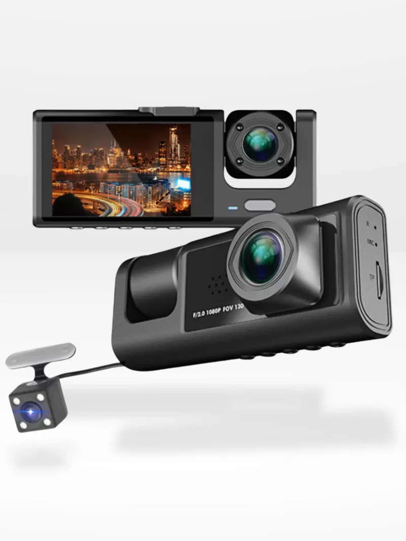 Dobbeltsystem til Front- og Bagkamera med Full HD