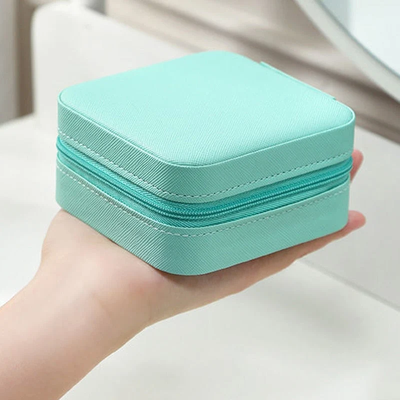 Smykke-Organizer Kasse med Glitrende Design