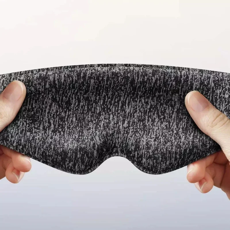 Futuristisk Øjenmassage Søvnmask med Fuldt Lysblokerende Design