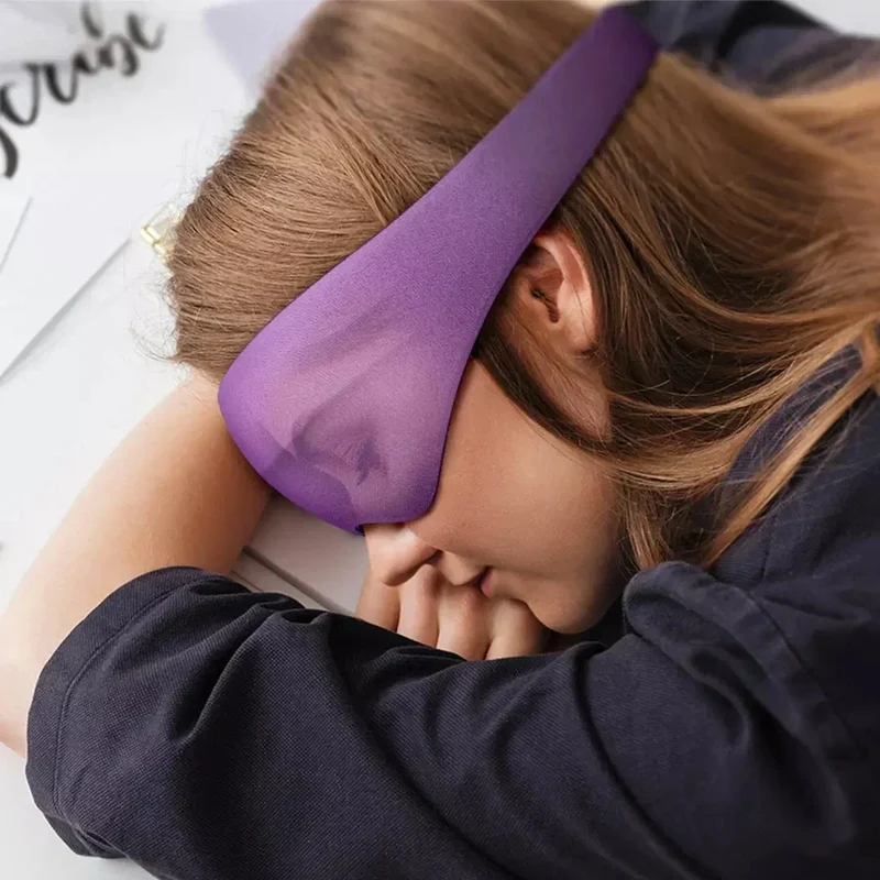 Futuristisk Øjenmassage Søvnmask med Fuldt Lysblokerende Design