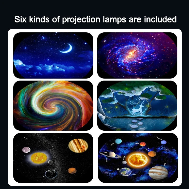 Galaxy Natlampe