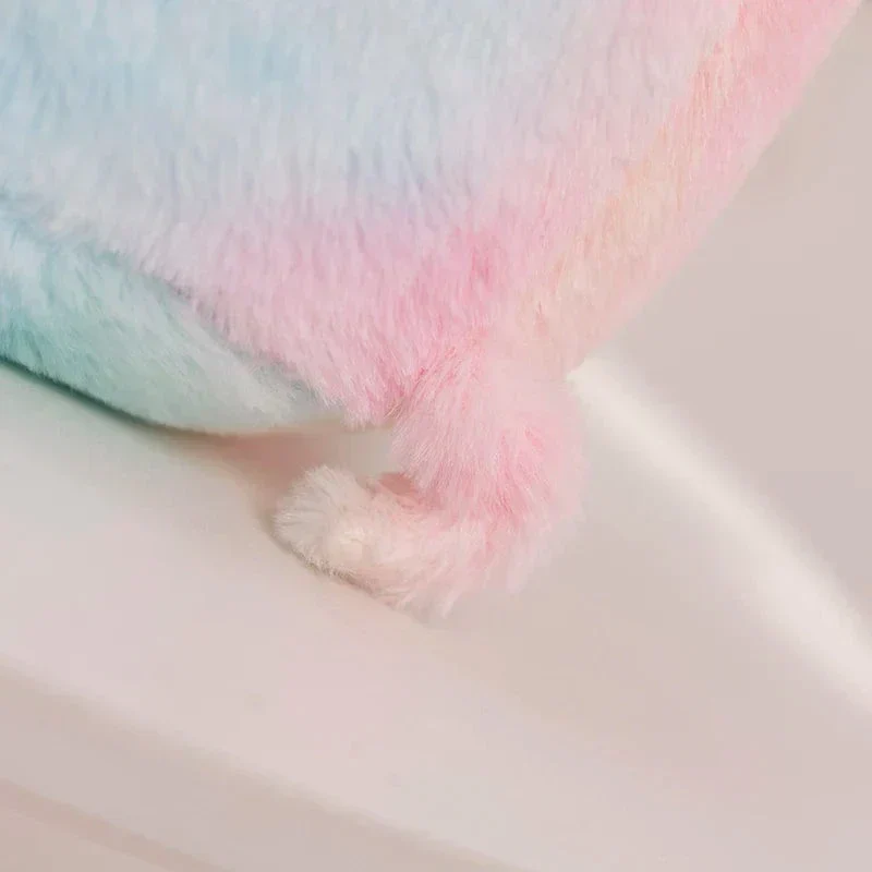 Galaxy Regnbue Svineholdende Musling Plush Figur
