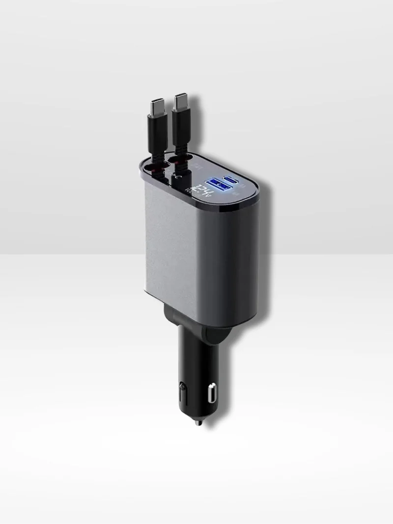 Fleksibel 4-Port Biloplader med Hurtigopladning