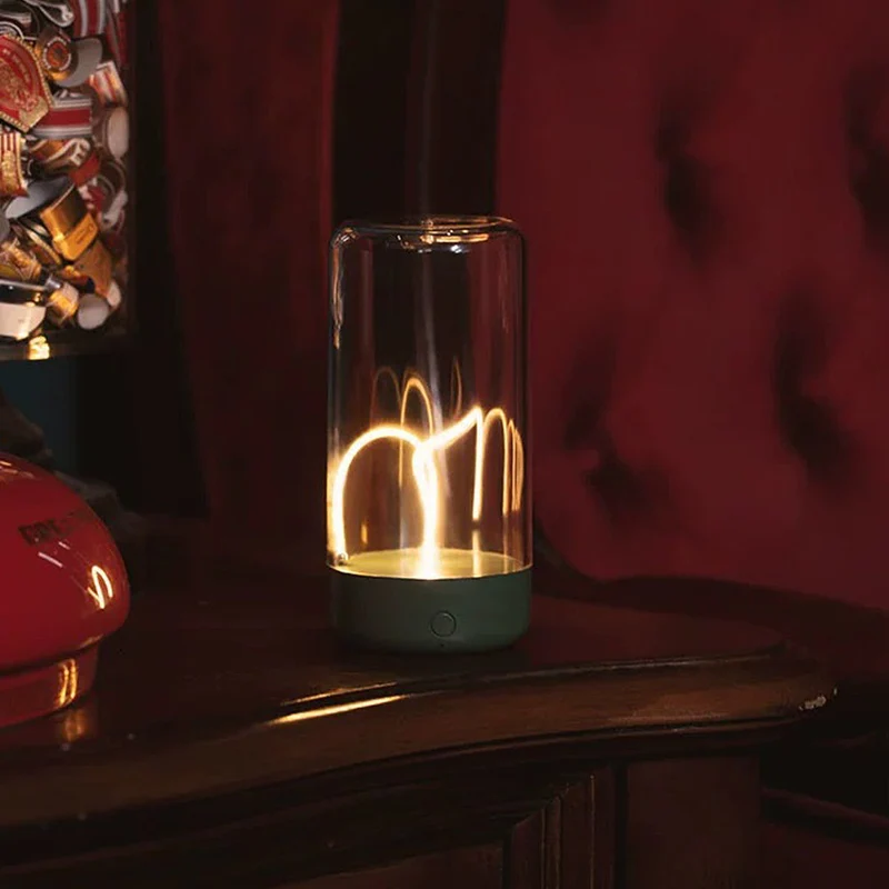 FlexiGlow Bordlampe - Moderne magnetisk trådløs lampe