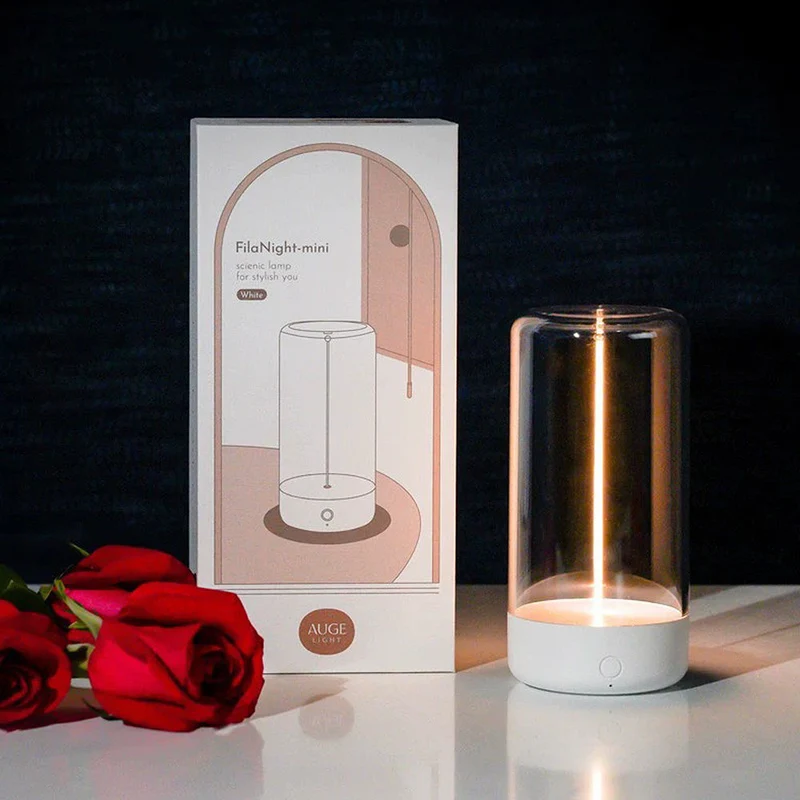 FlexiGlow Bordlampe - Moderne magnetisk trådløs lampe