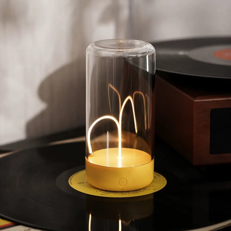 FlexiGlow Bordlampe - Moderne magnetisk trådløs lampe
