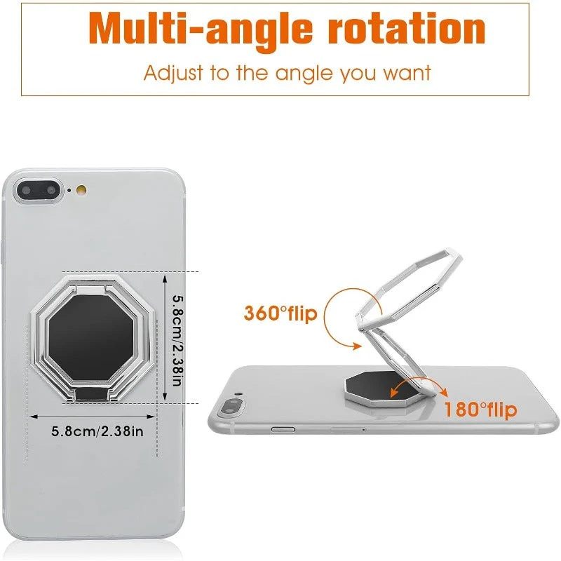 FlexiRing 360° magnetisk telefonholder og stativ