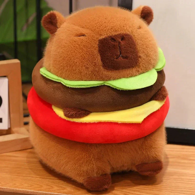 Fluffy Capybara med Flydende Plüsht legetøj