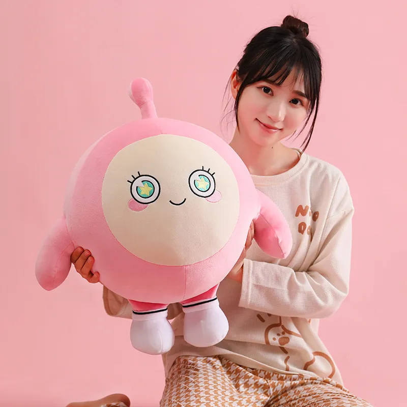 FluffyEgg Cosplay Plysæg - Blødt og Komfortabelt Pude til Afslapning og Søvn