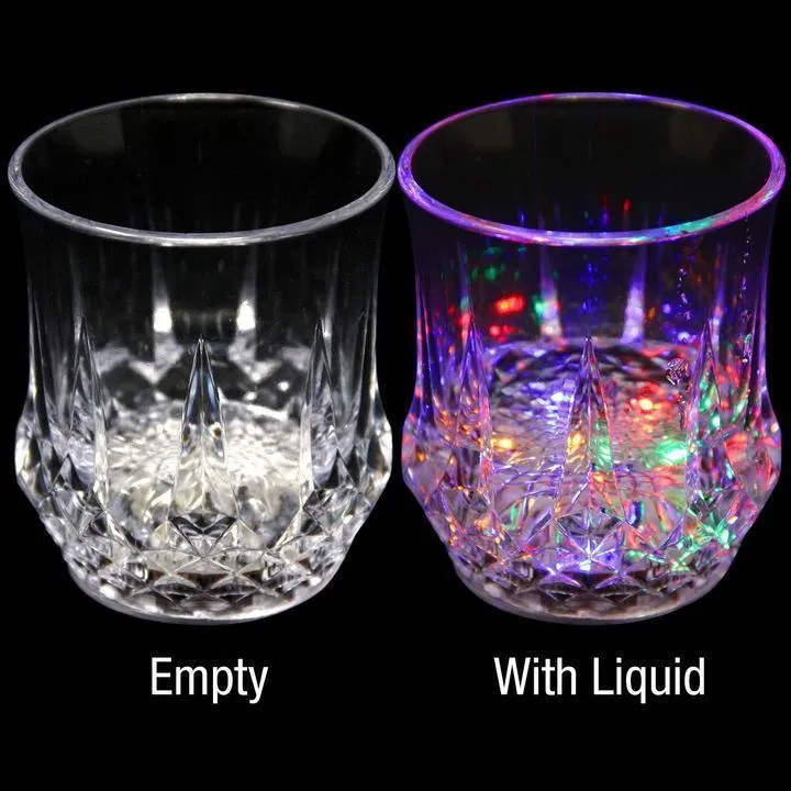Væskestyret LED-glas med særligt lysdesign
