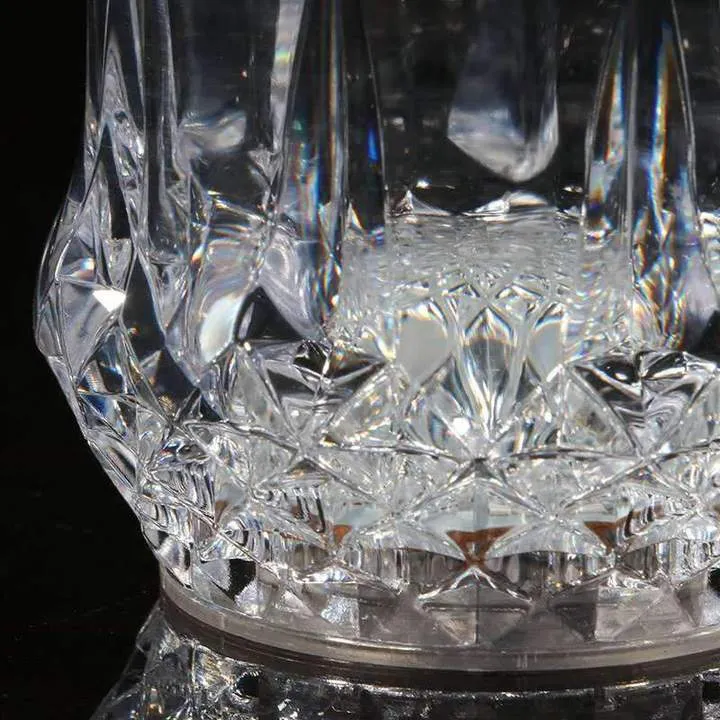 Væskestyret LED-glas med særligt lysdesign