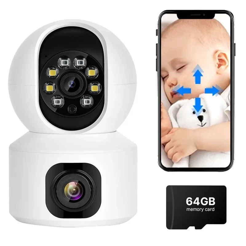 Smart Baby Monitor med 2K HD og Mobilapp