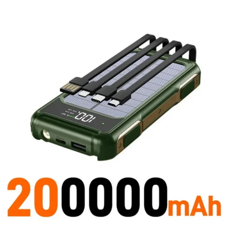 Fleksibel Solenergi Power Bank – Oplad Dine Enheder Sikkert