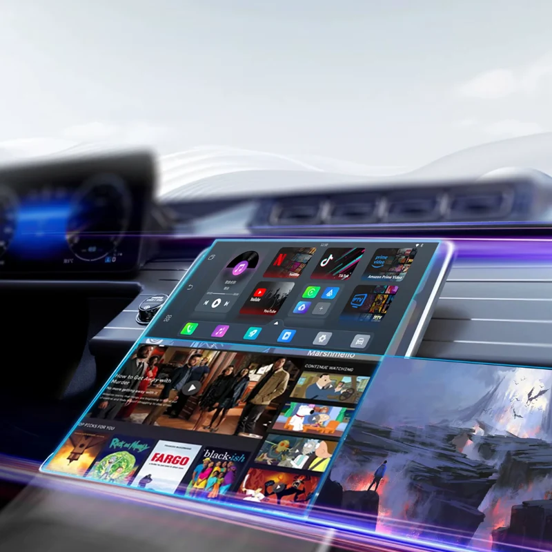 Smart Multimedia Enhed til Bil med Trådløs Streaming