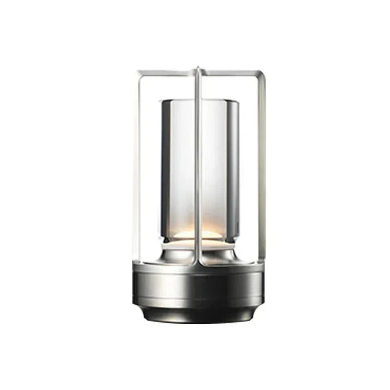 Stilfuld Genopladelig Bærbar Bordlampe