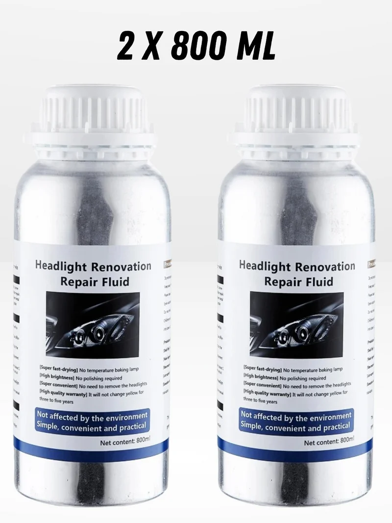 Effektiv Genopfyldning til Bilforlygter - 800 ml