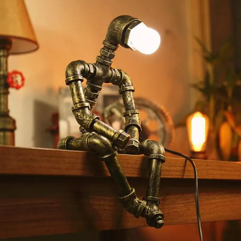 Moderne Robot Lyskilde til Dit Skrivebord