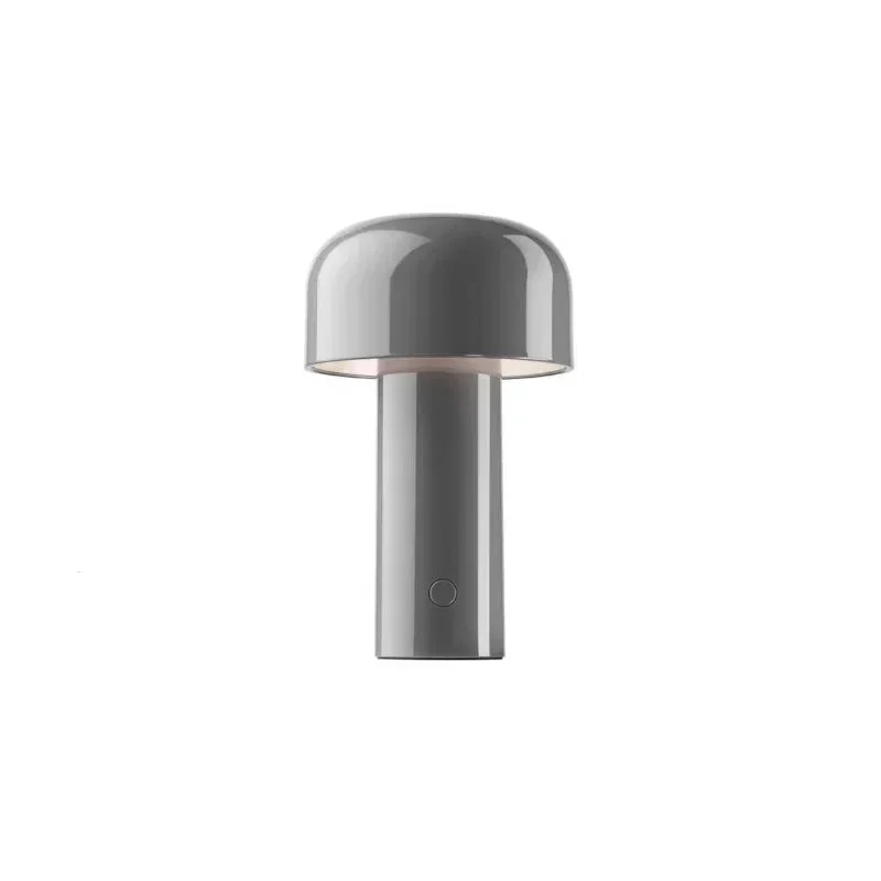 Farverig LED Natlampe med Svampeform