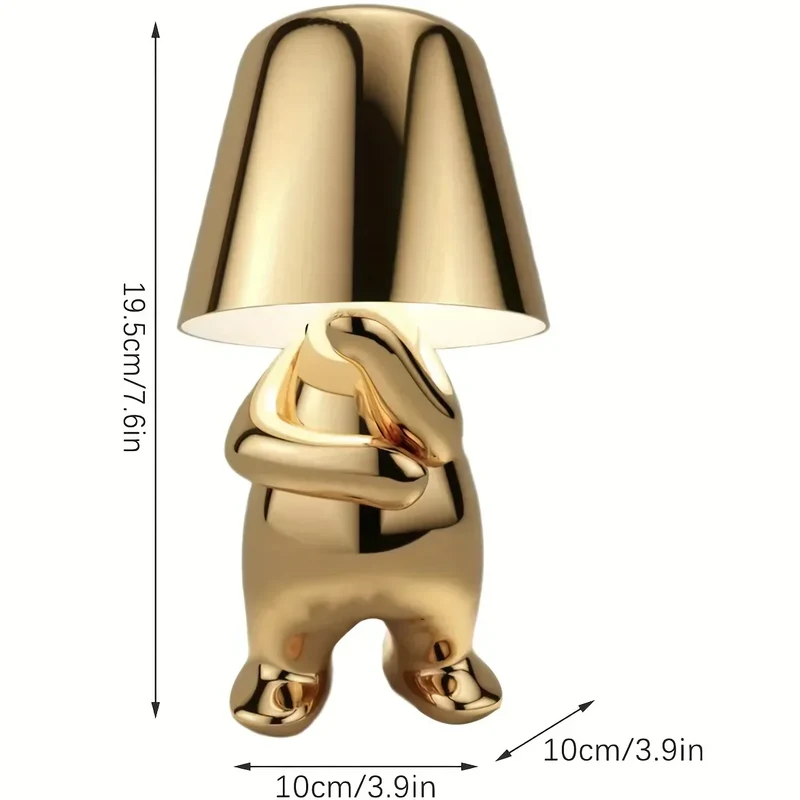 Skøn Guld Bordlampe til Elegant Belysning