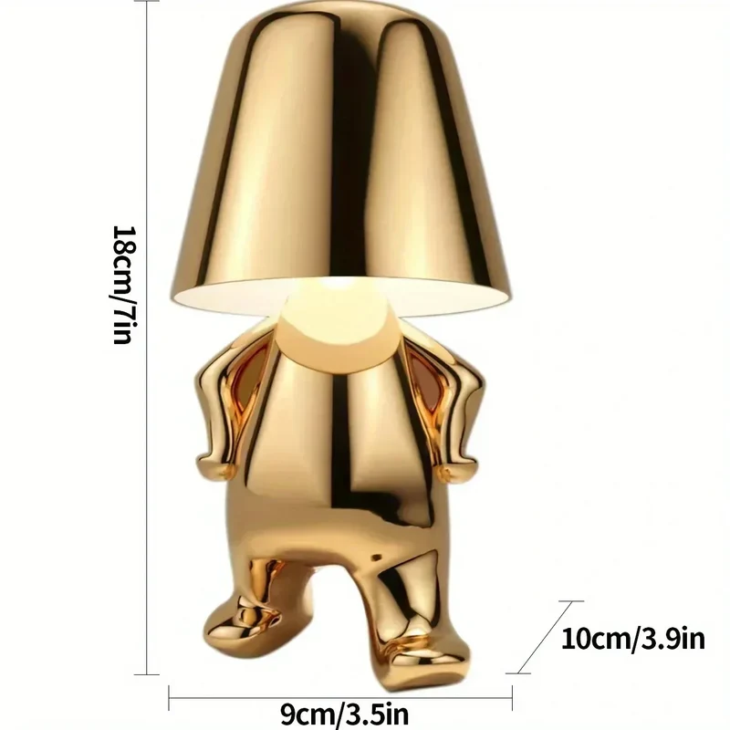 Skøn Guld Bordlampe til Elegant Belysning