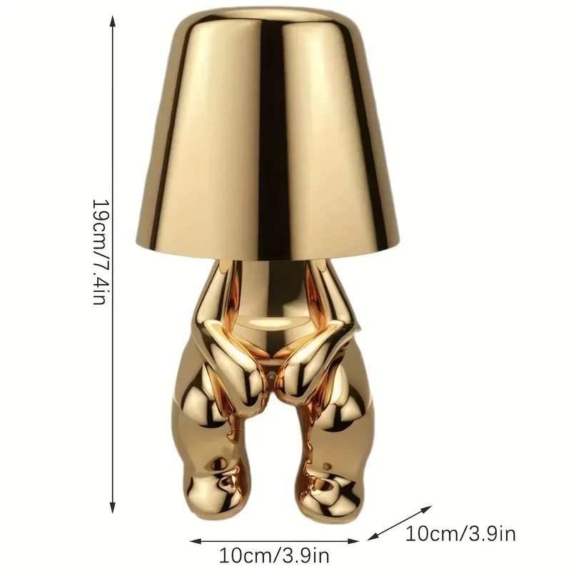 Skøn Guld Bordlampe til Elegant Belysning
