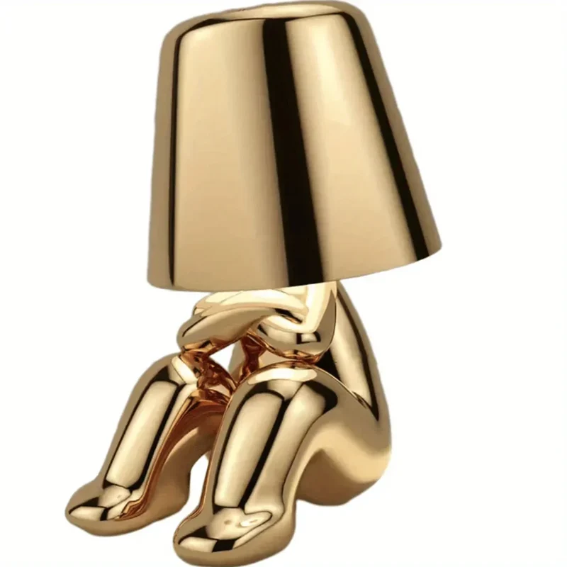 Skøn Guld Bordlampe til Elegant Belysning