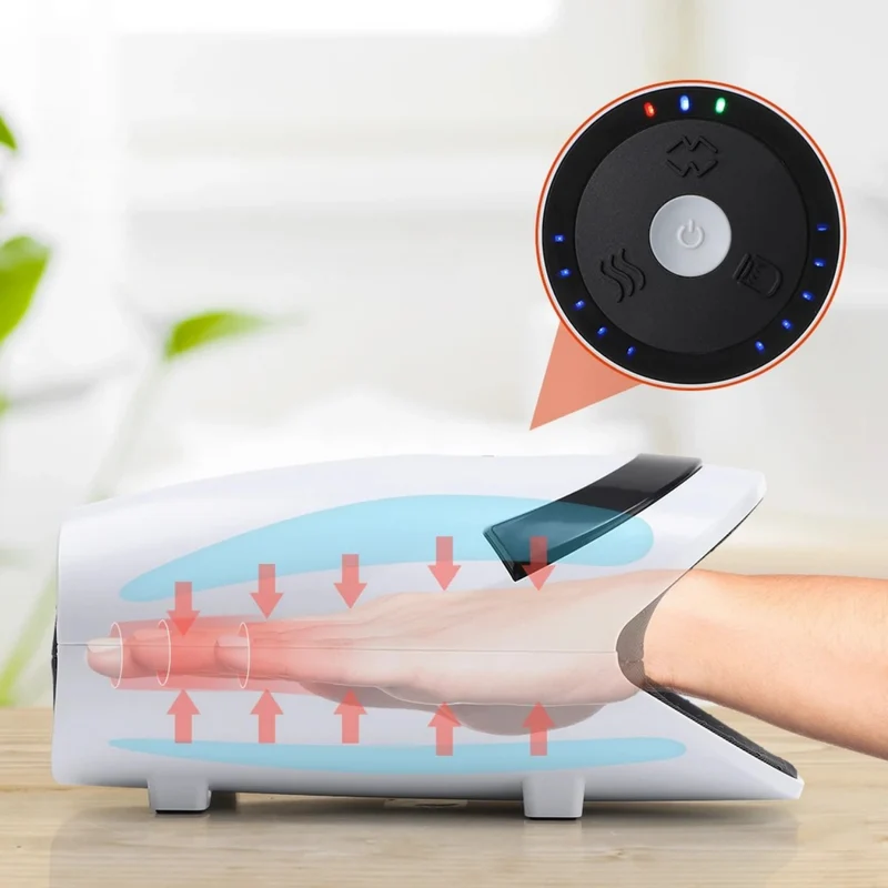 Intelligent Håndmassageapparat med Varme og Afslappende Behandling
