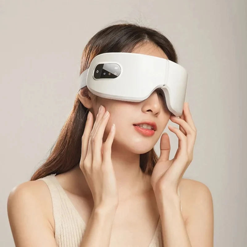 Smart Øjenmassageapparat med Bluetooth og Afspændingsfunktion