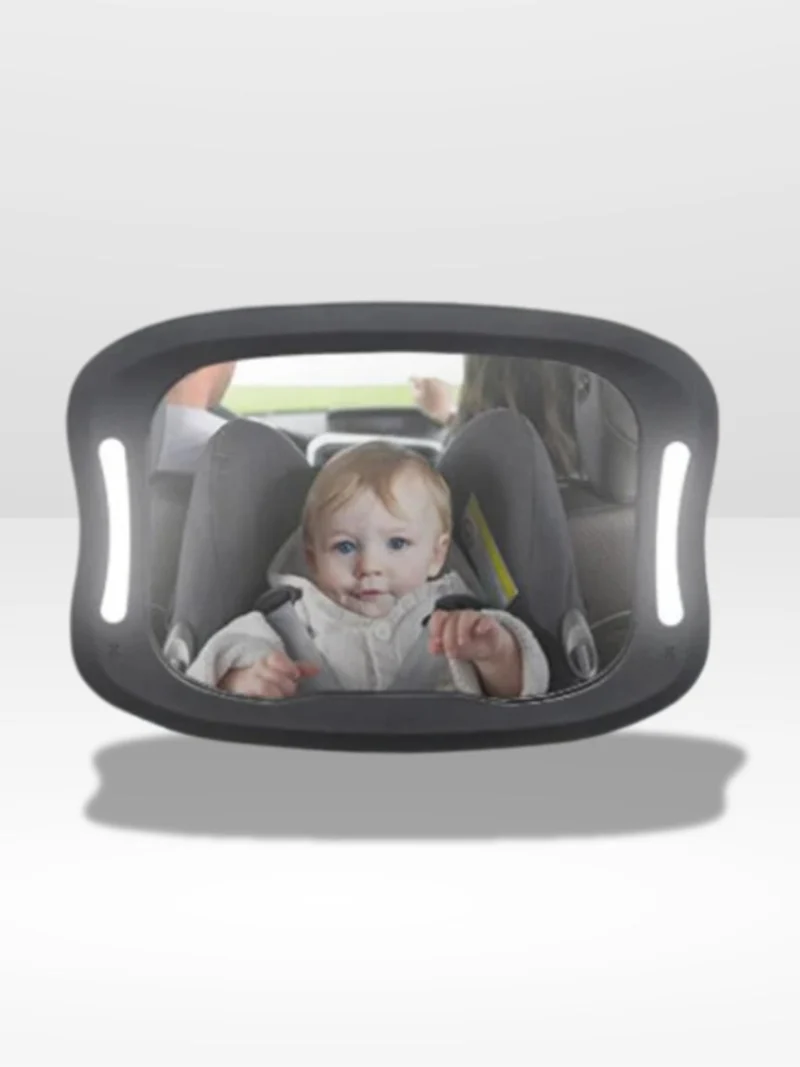 Sikkerhedsmonitor til Børn med LED til Bilen