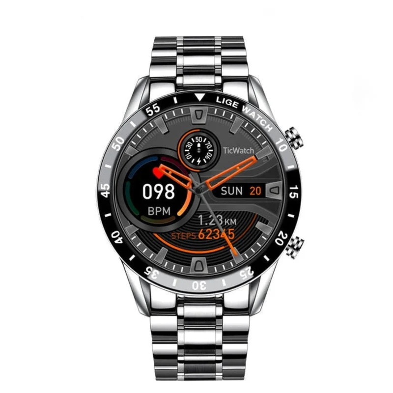 Stilfuld Smartwatch med 4G og Sundhedsovervågning