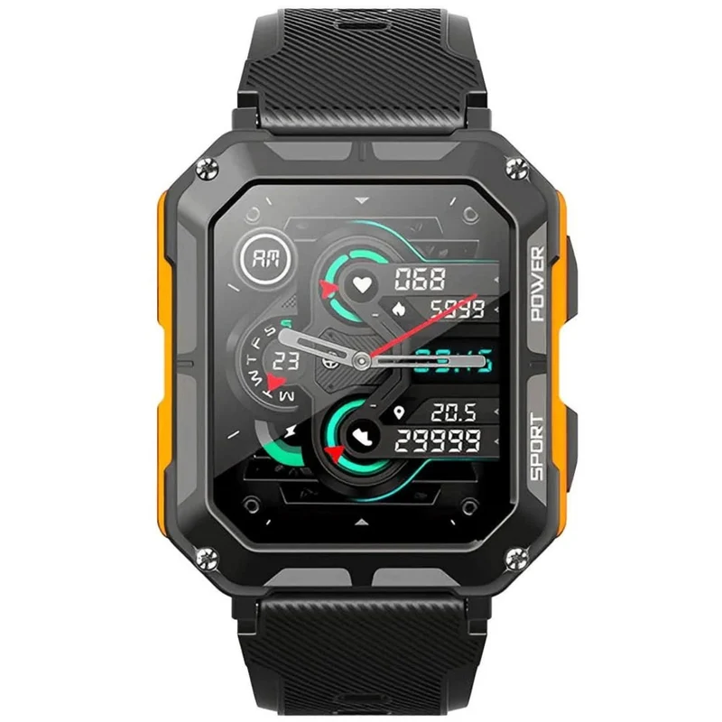 Robust Vandtæt Smartwatch – GPS, Aktivitetsovervågning og Mere
