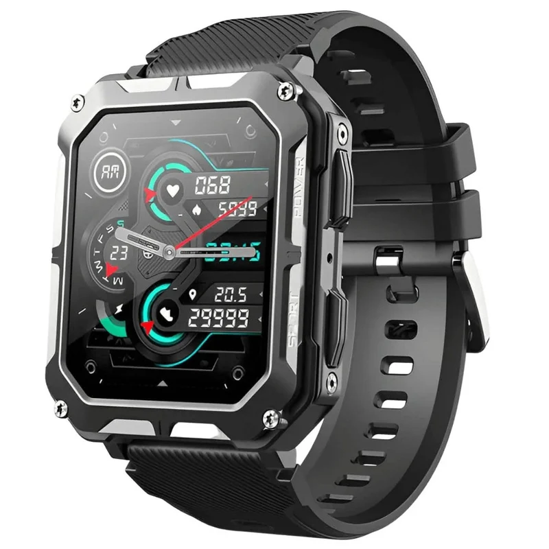 Robust Vandtæt Smartwatch – GPS, Aktivitetsovervågning og Mere