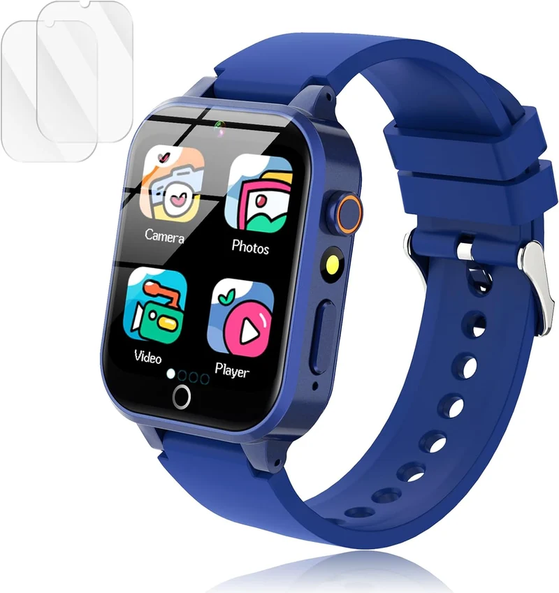Børnesmartwatch med Berøringsskærm, Spil og Kamera