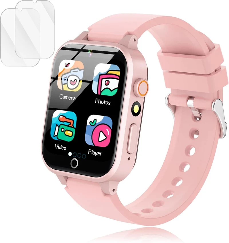 Børnesmartwatch med Berøringsskærm, Spil og Kamera