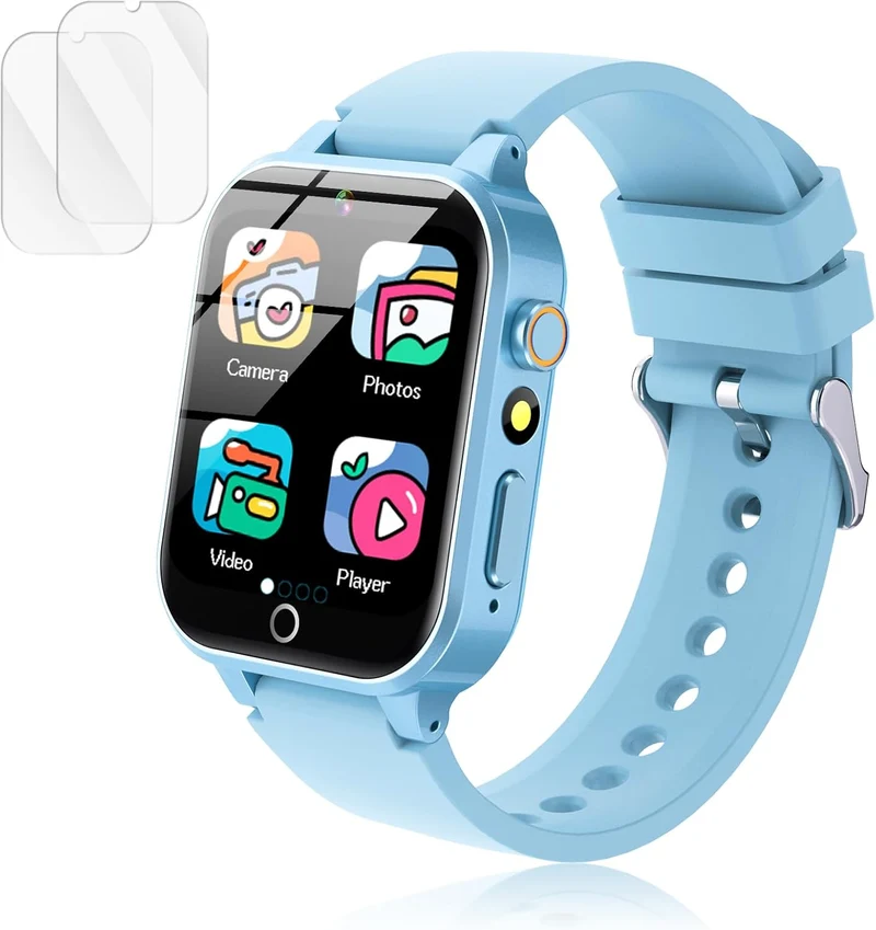 Børnesmartwatch med Berøringsskærm, Spil og Kamera