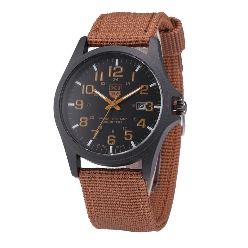 Vandtæt Militær Outdoor Ur til Eventyrere