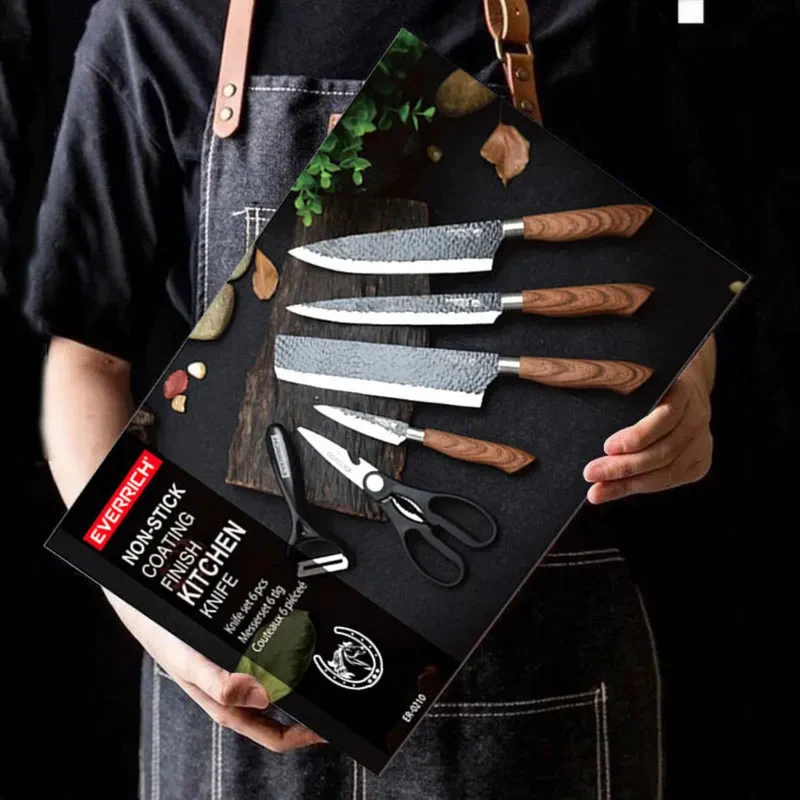 Kvalitetsknivsæt i Rustfrit Stål til Din Køkkenoplevelse