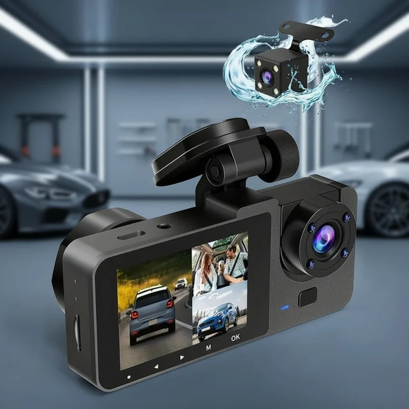 Avanceret Dash Cam med 1080P og G-Sensor til Bilsikkerhed
