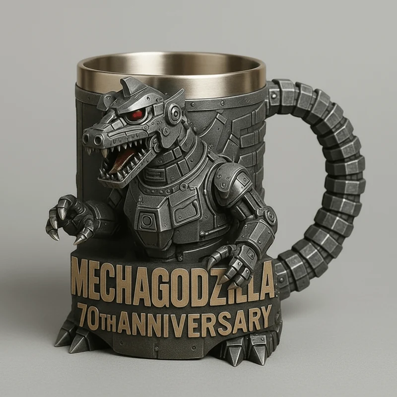 3D Keramikkrus med Monsterdesign til Kaffeentusiaster
