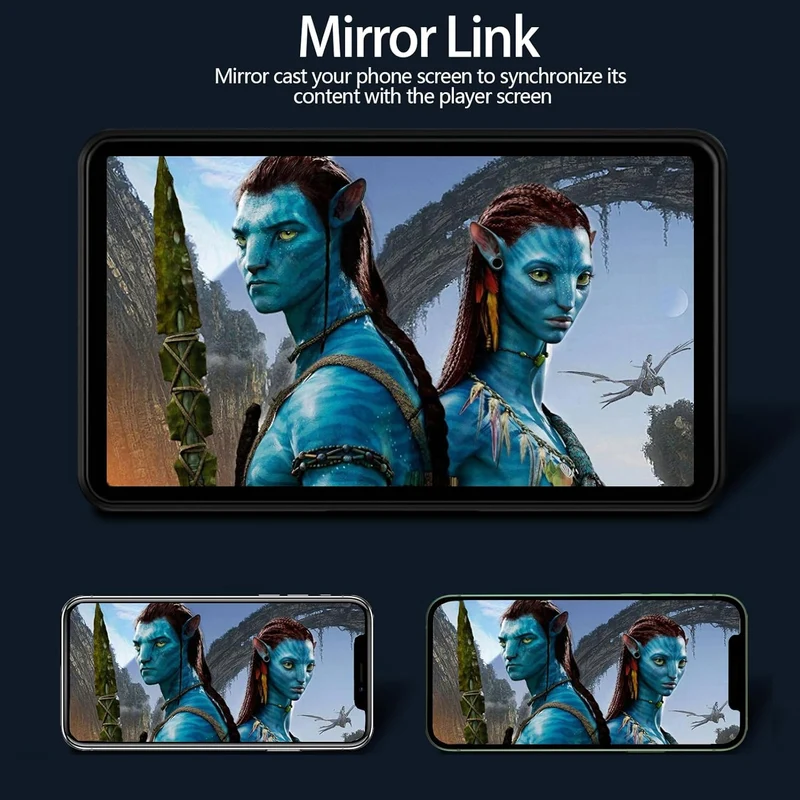 Trådløs 7-tommer Skærm til Bil med Bluetooth & GPS